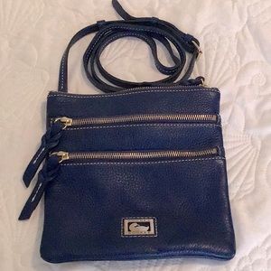 Dooney & Bourke MLB Royals Small North/South Top Zip Crossbody